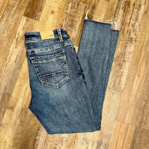 BKE Women's Skinny Jeans in Blue